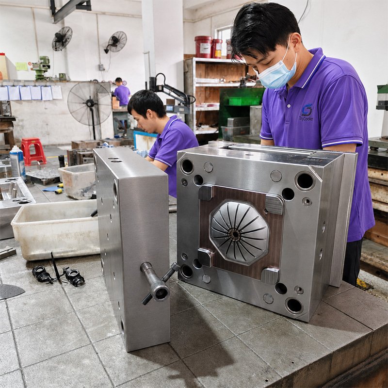 In-house mold making and injection molding for better project control