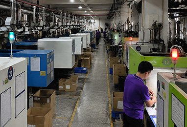 Injection Molding Production Workshop