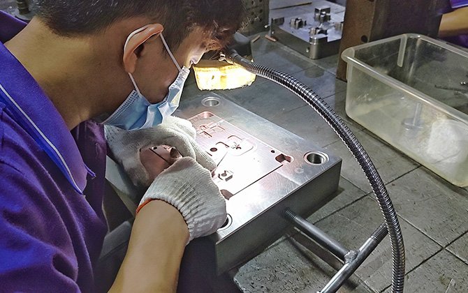 In-house tooling and injection molding